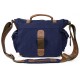 Rakuda Assistant Fashion Canvas Shoulder Camera Bag - Leather (Navy)